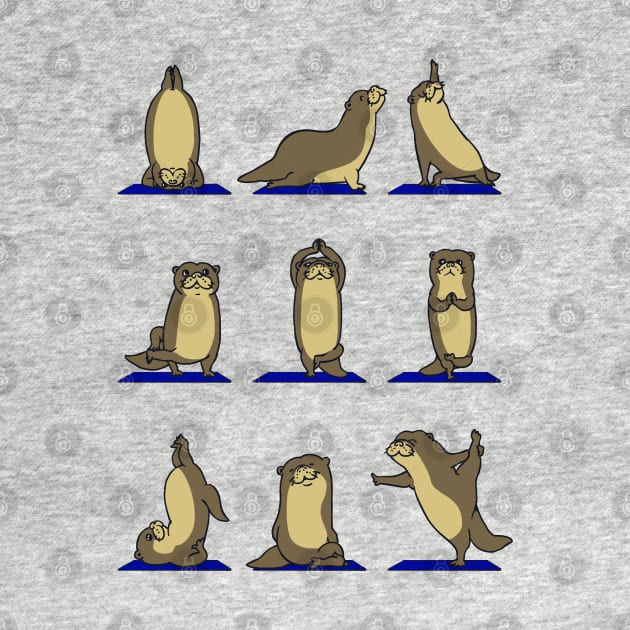 Otter Yoga by huebucket